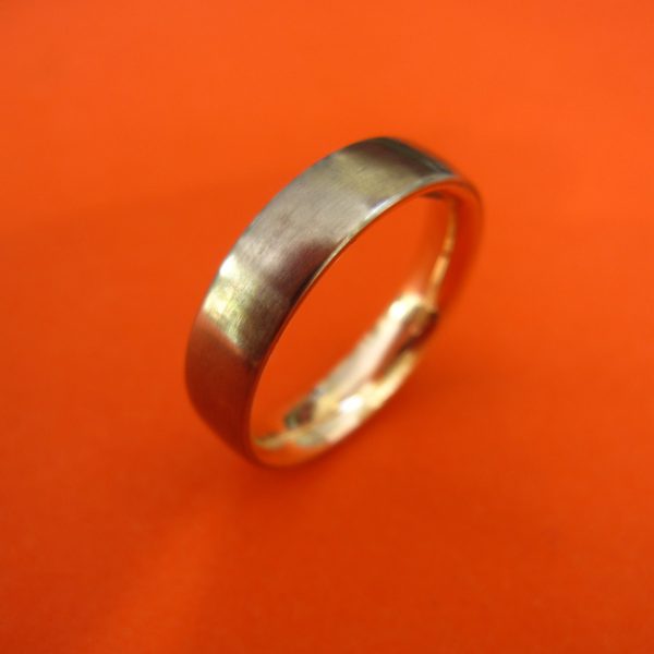 Palladium Gold Ehe Ring